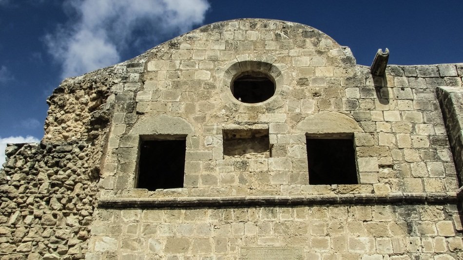 ancient medieval castle in Kolossi