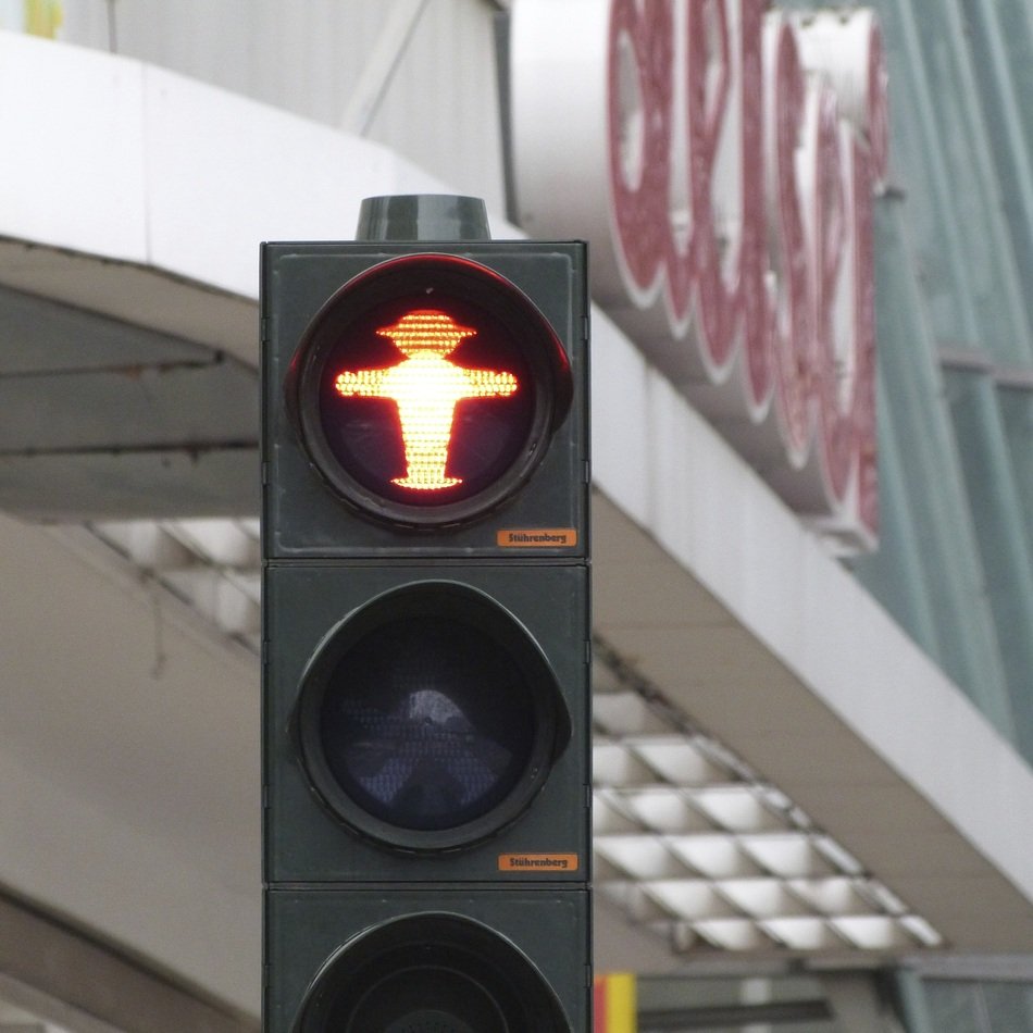 red Ampelmännchen