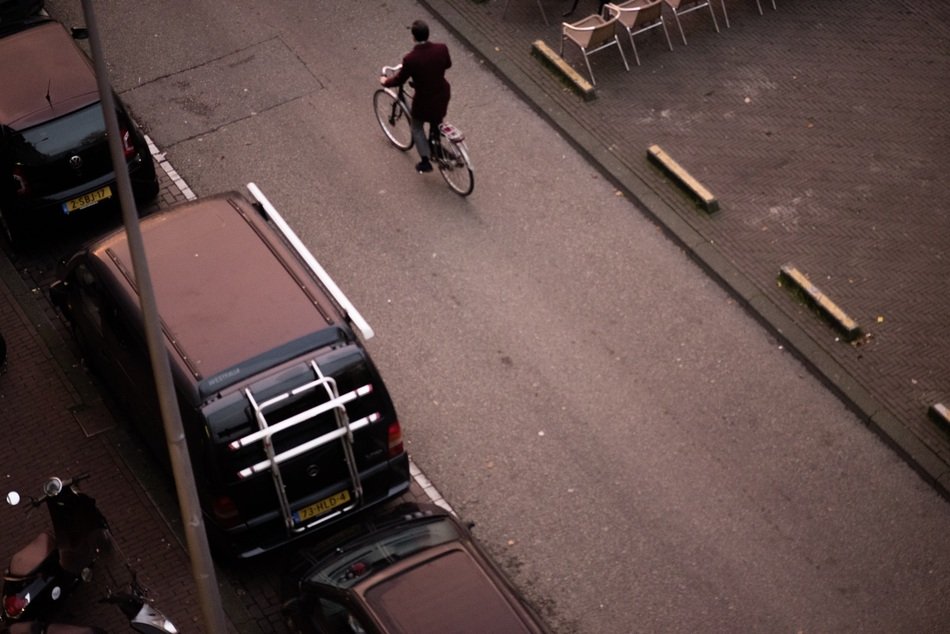 cars on the amsterdam road