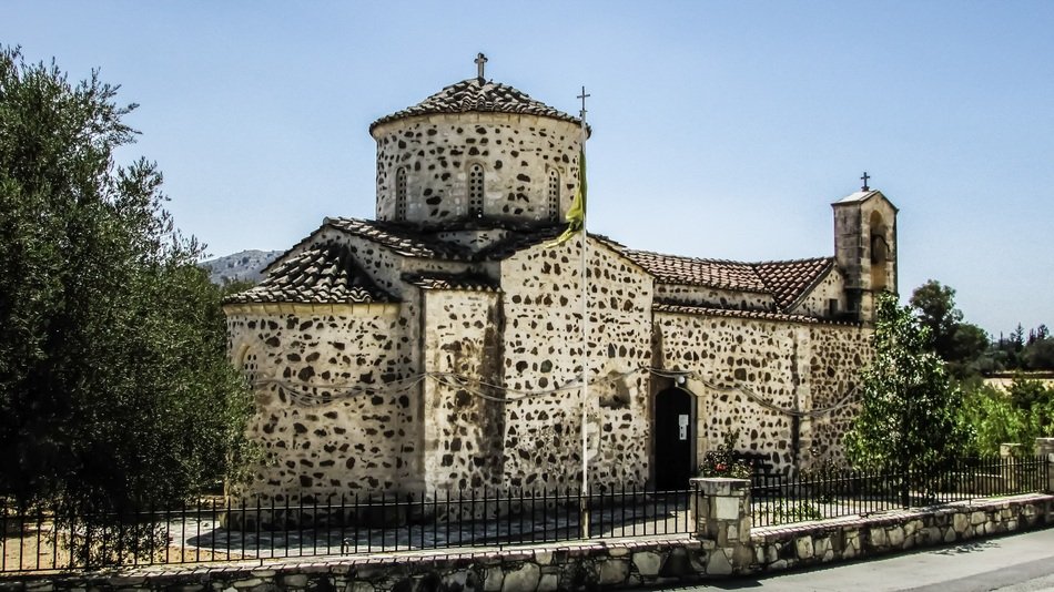 orthodox church of 12th century in Ayia Marina