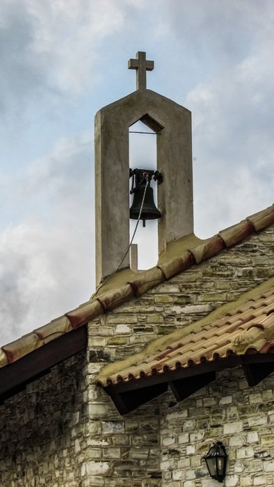 belfry of an old church in Ayia Napa