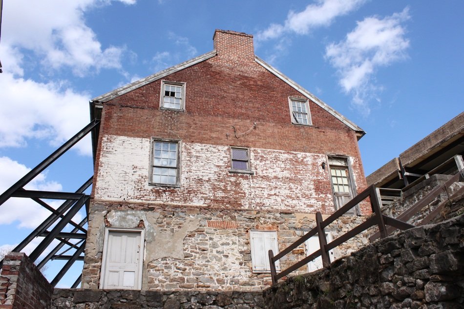 old brick Building in Bethlehem in PA