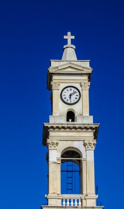 belfry of an orthodox church in Ayios Nikolaos