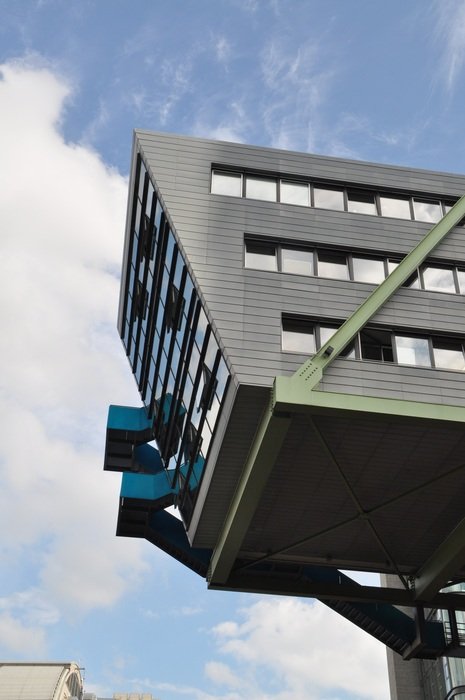 modern urban architecture in Düsseldorf