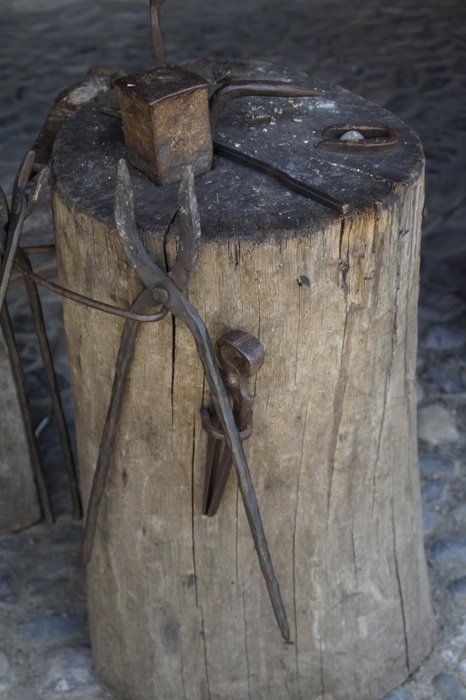 Blacksmith in the castle