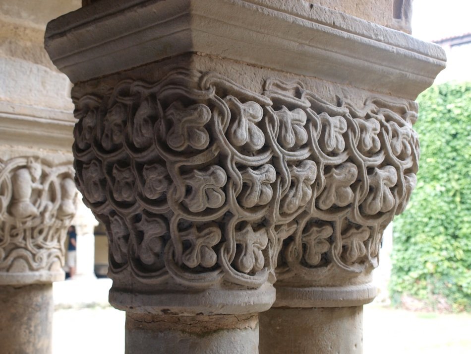 ornamental church column