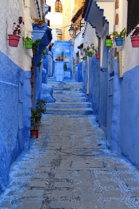 The Old Blue Town Of Chefchaouen
