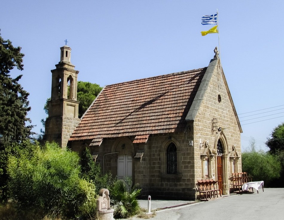 flag on the Orthodox Church