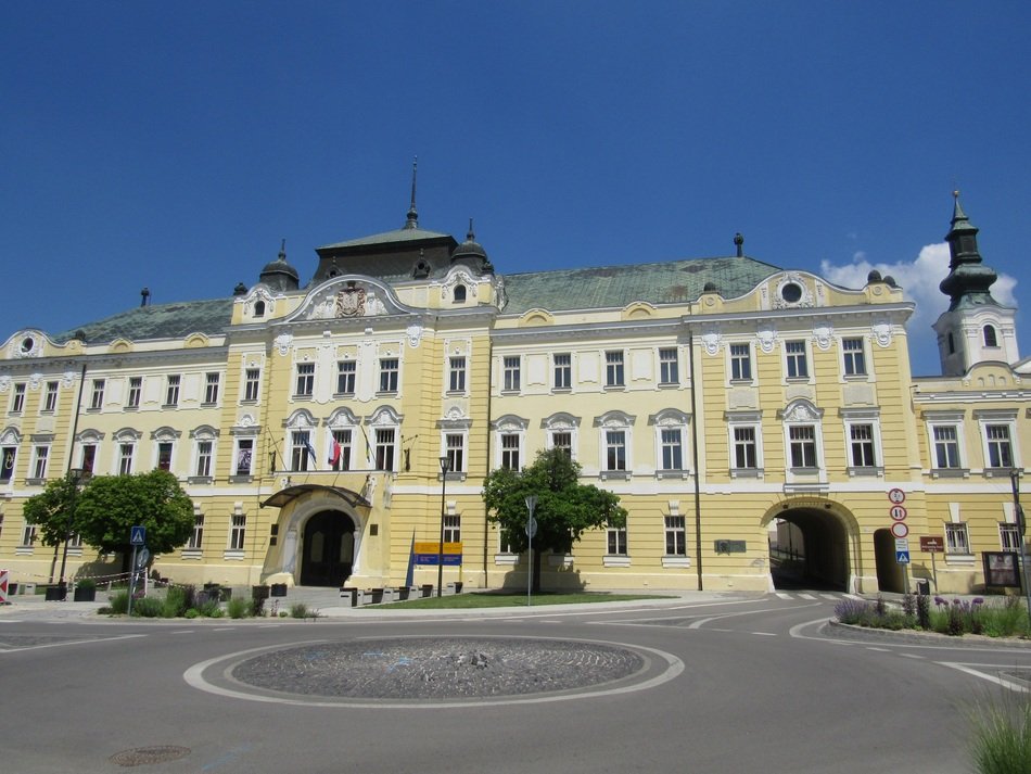 galery Building on square, Slovakia, nitra
