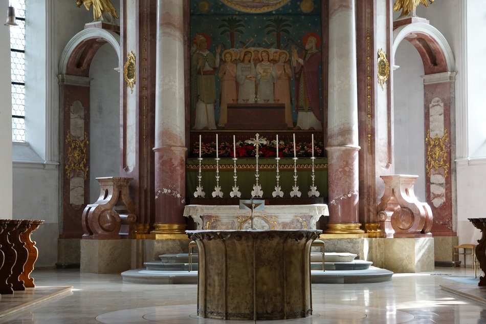 Beuron Church Monastery Maria icon
