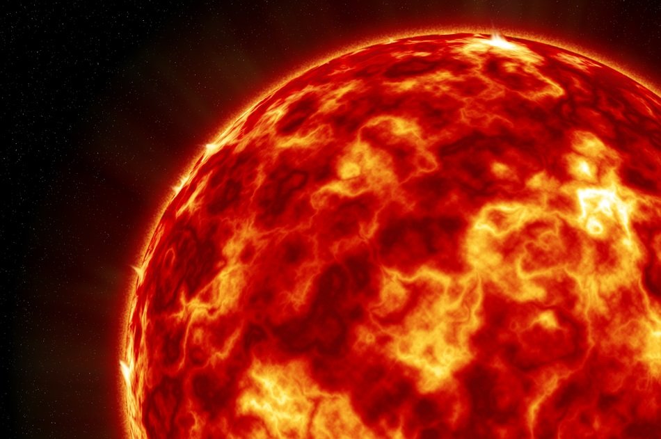 Wallpaper Background Sun Planet