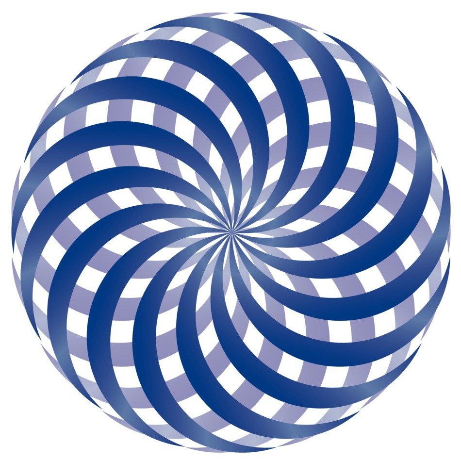 Design Blue District Abstract