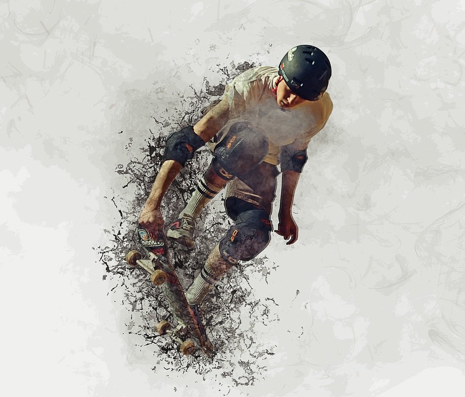 Split Background Wallpaper