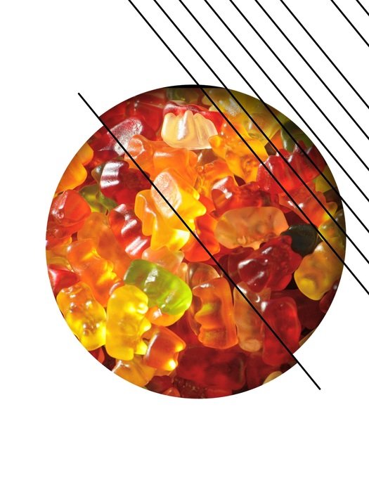 Design Abstract Gummib&auml;rchen