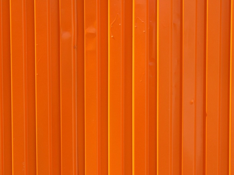 Orange Structure Container Metal