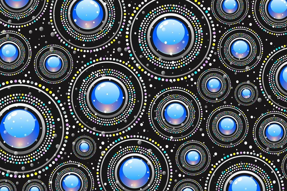 Background Abstract Glossy Blue