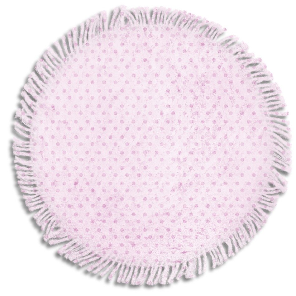 Tag Pink Frayed Texture