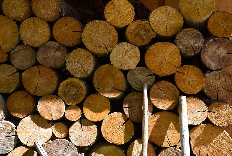 Background Wood Holzstapel