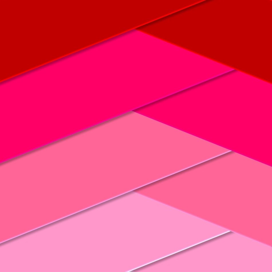 Geometric Shapes Magenta Pink