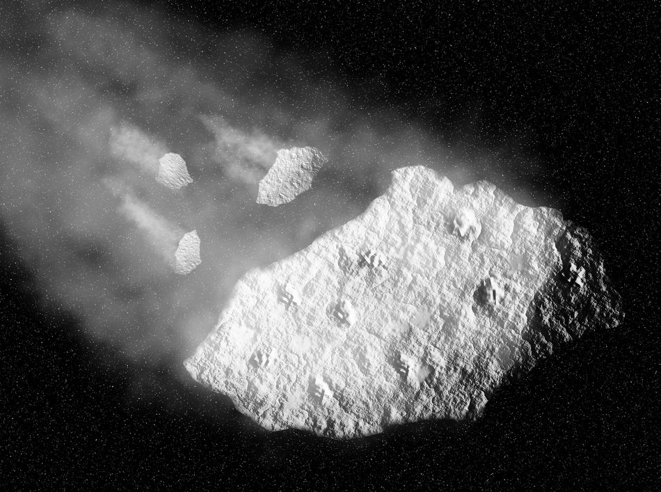 Wallpaper Background Asteroid