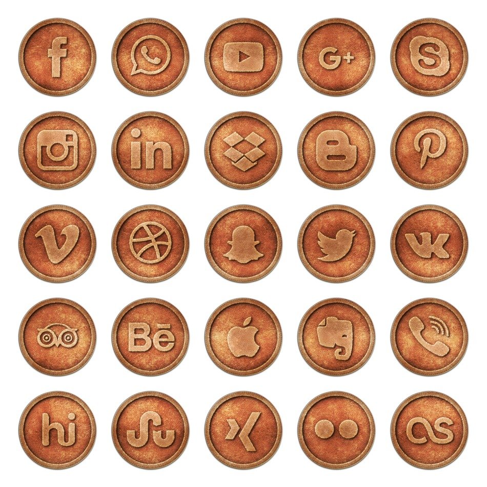Social Media Icons Symbol