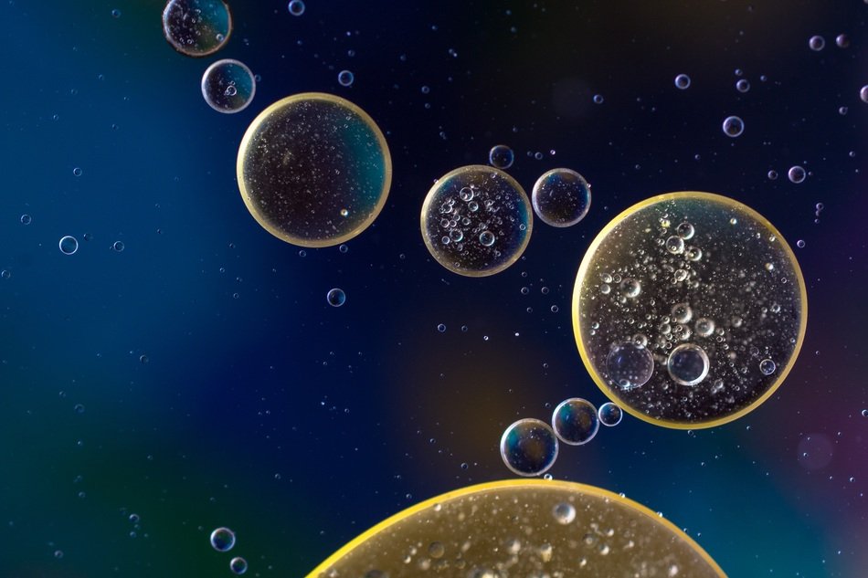 Oil In Water Oil Eye Liquid