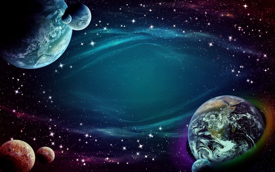 Background Space Sky Planets