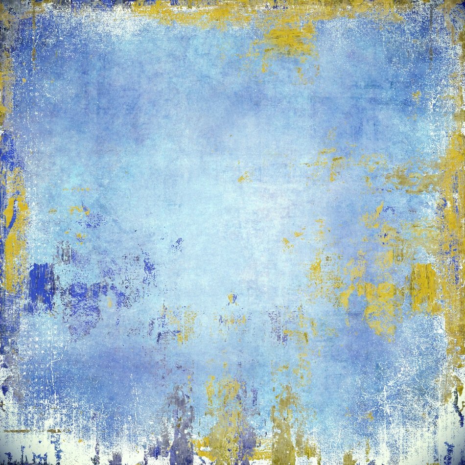 Background Blue Yellow Retro