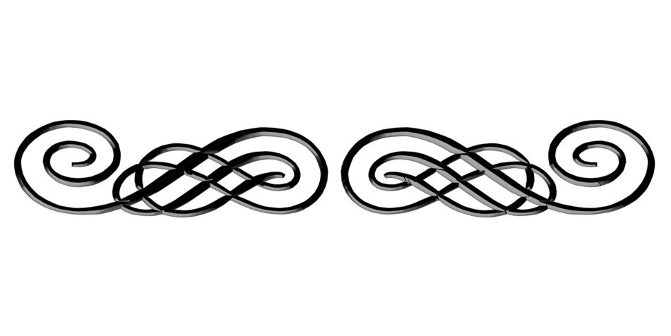 Blackmetal Ornamental Flourish