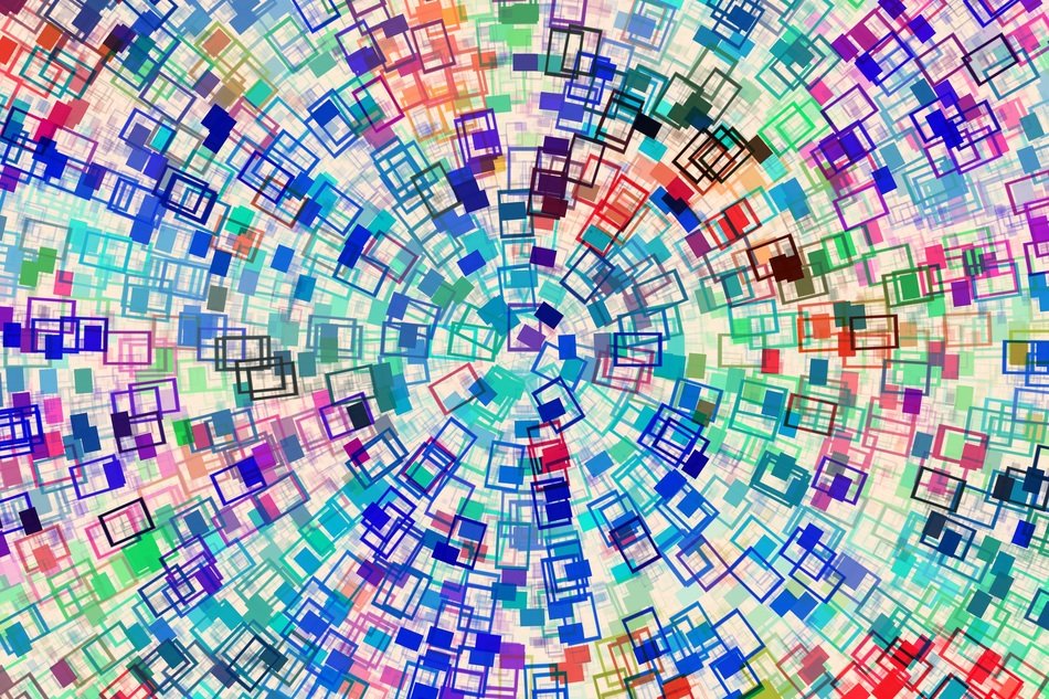 Color Abstract Rectangle