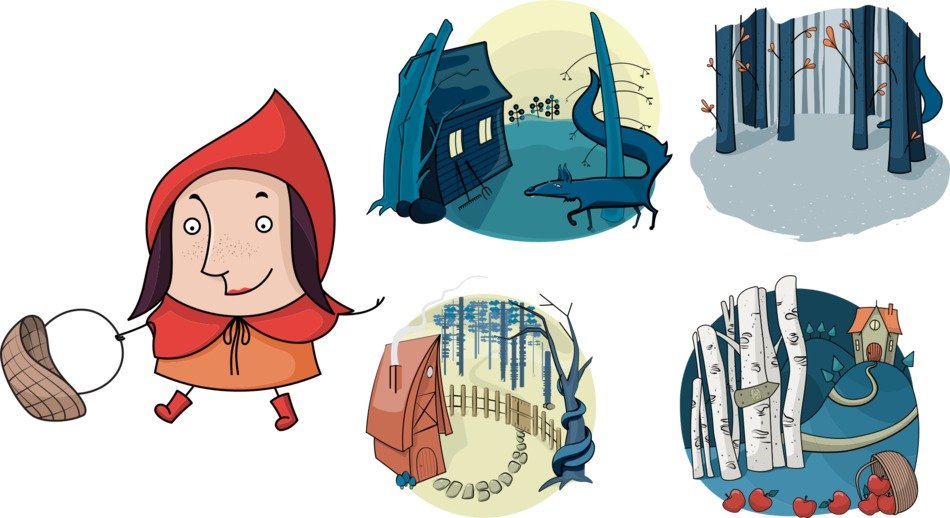 Red Ridding Hood Backgrounds