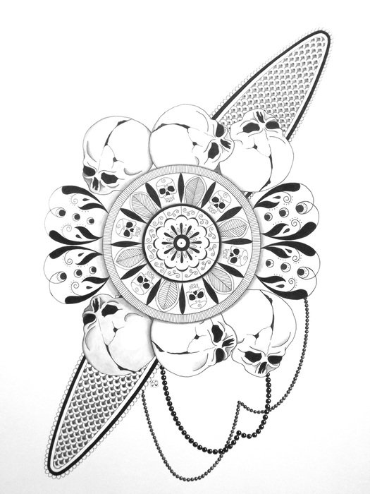 Drawing Graphics Pattern Deco