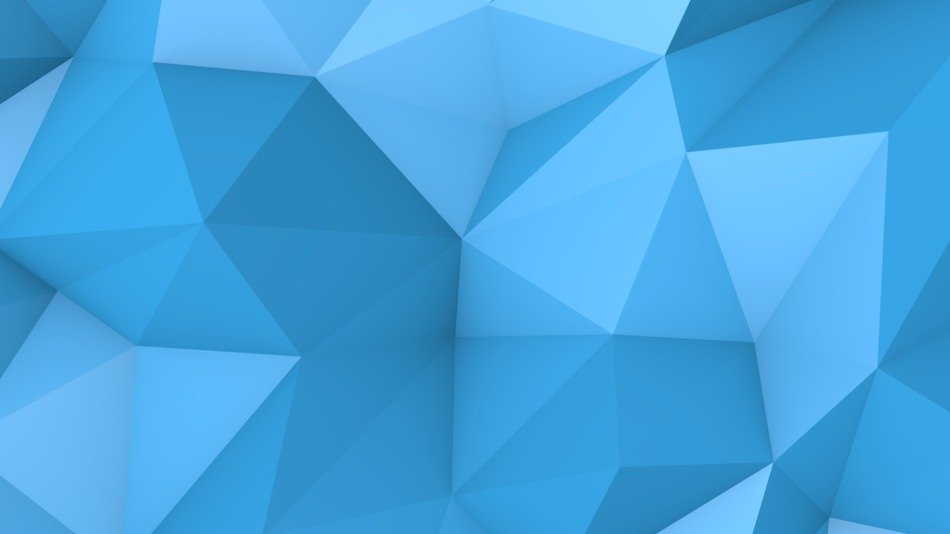 Banner Blue Background Origami