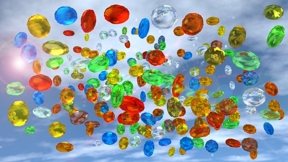 Background Jewels Color