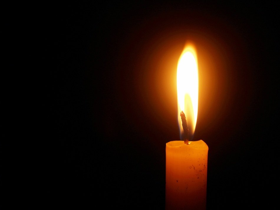 Light Death Memorial Isolated