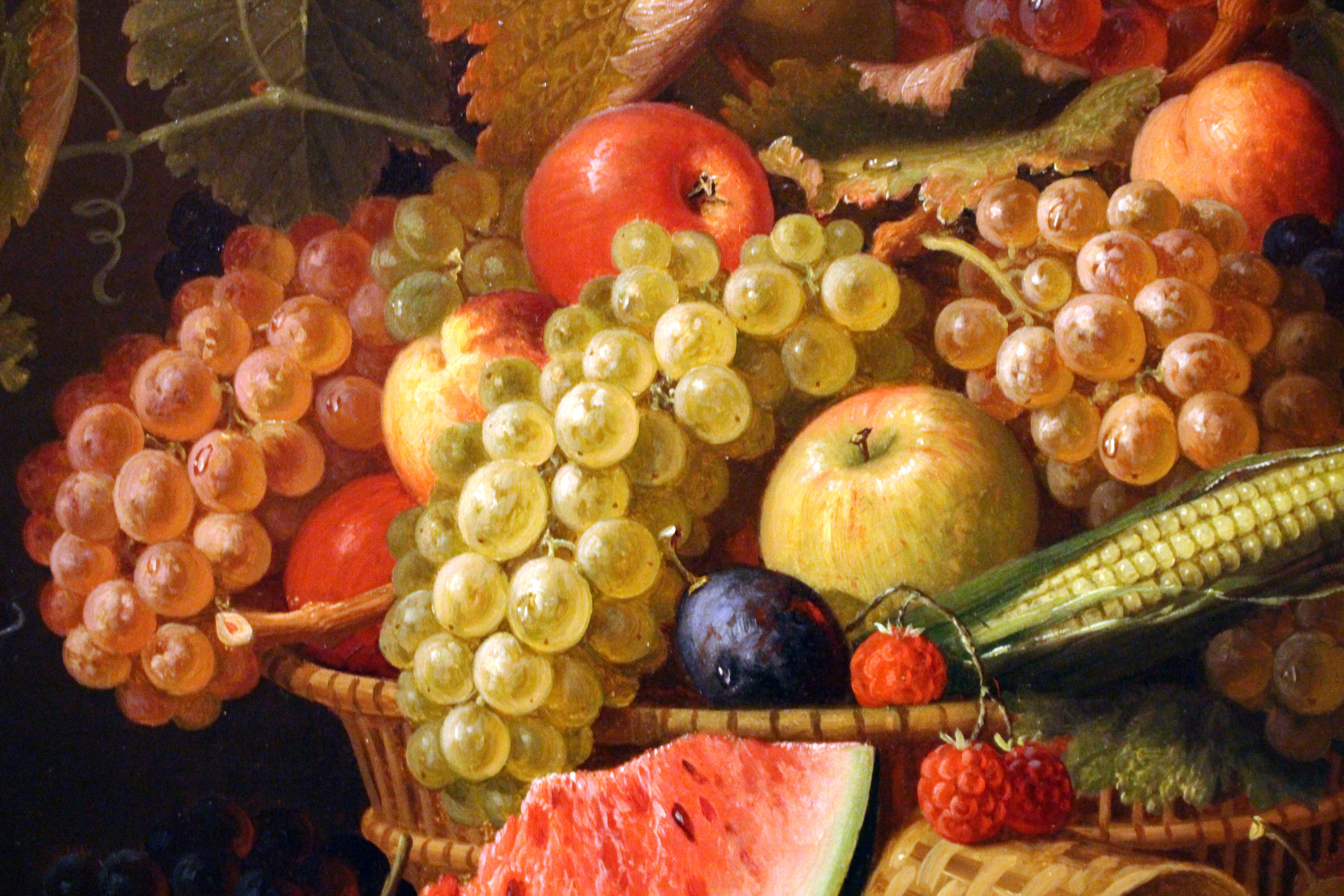 Fruits still life painting free image download