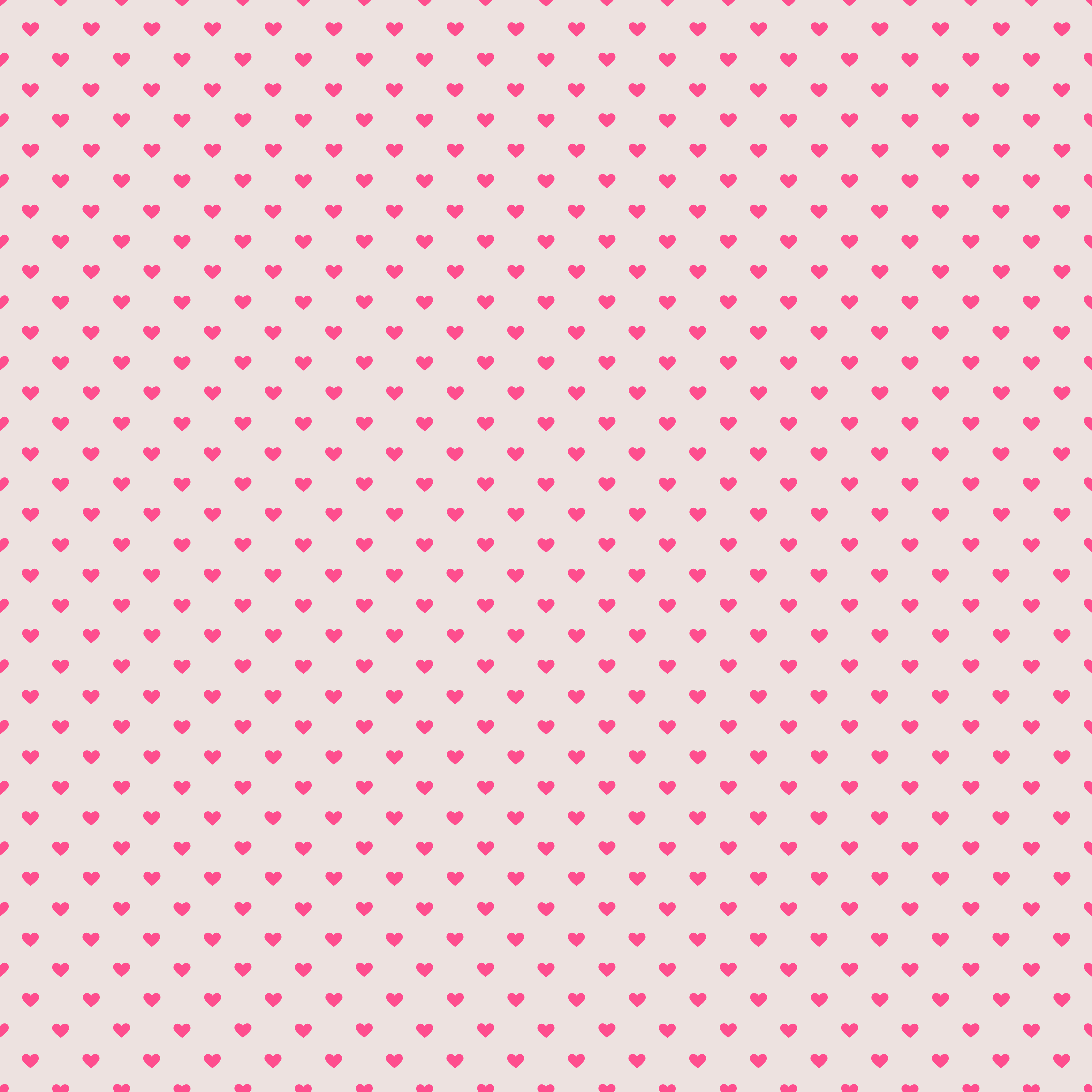 Pink Background With Repeating Hearts Free Image