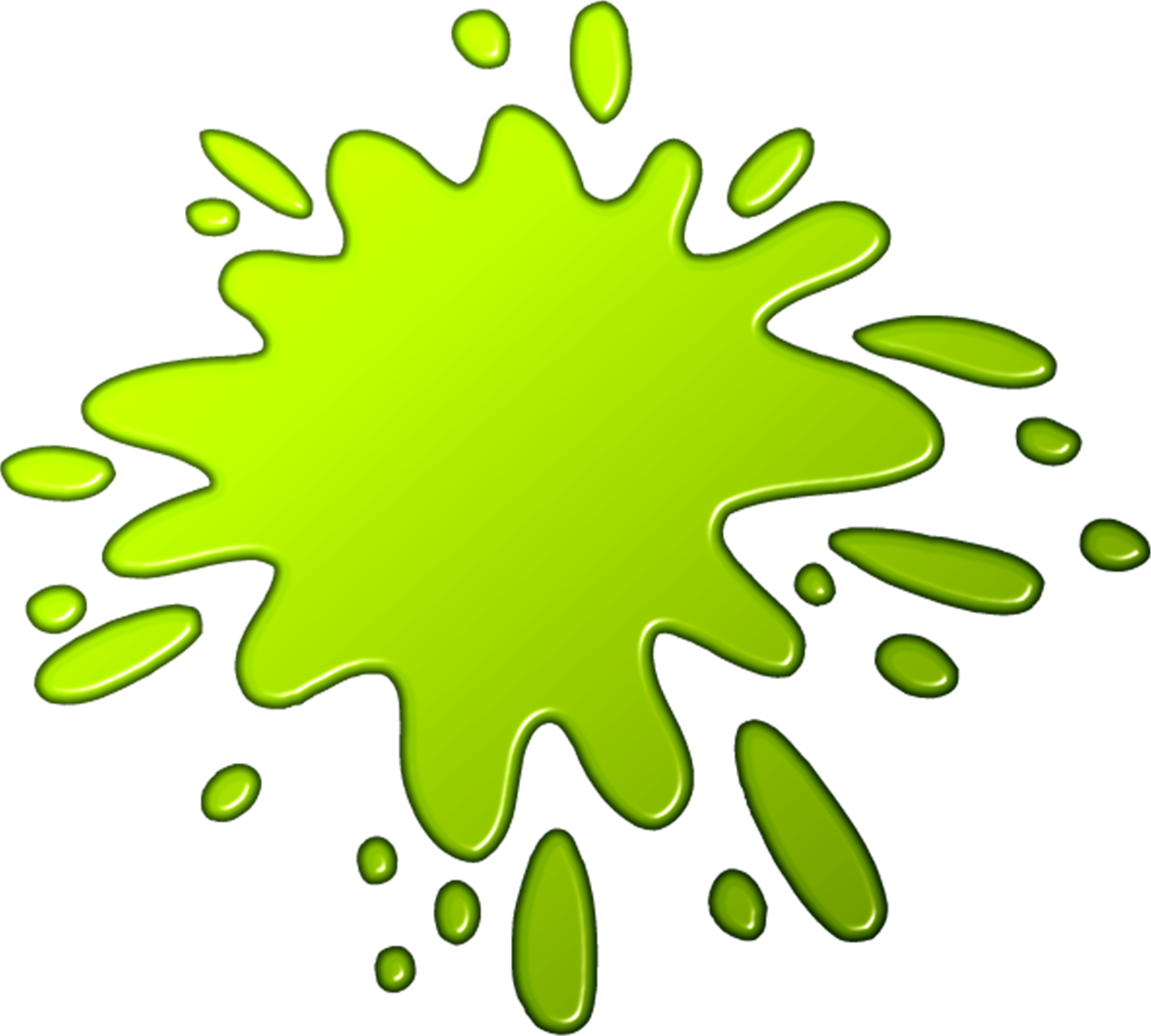 Splash Of Green Color Free Image Download