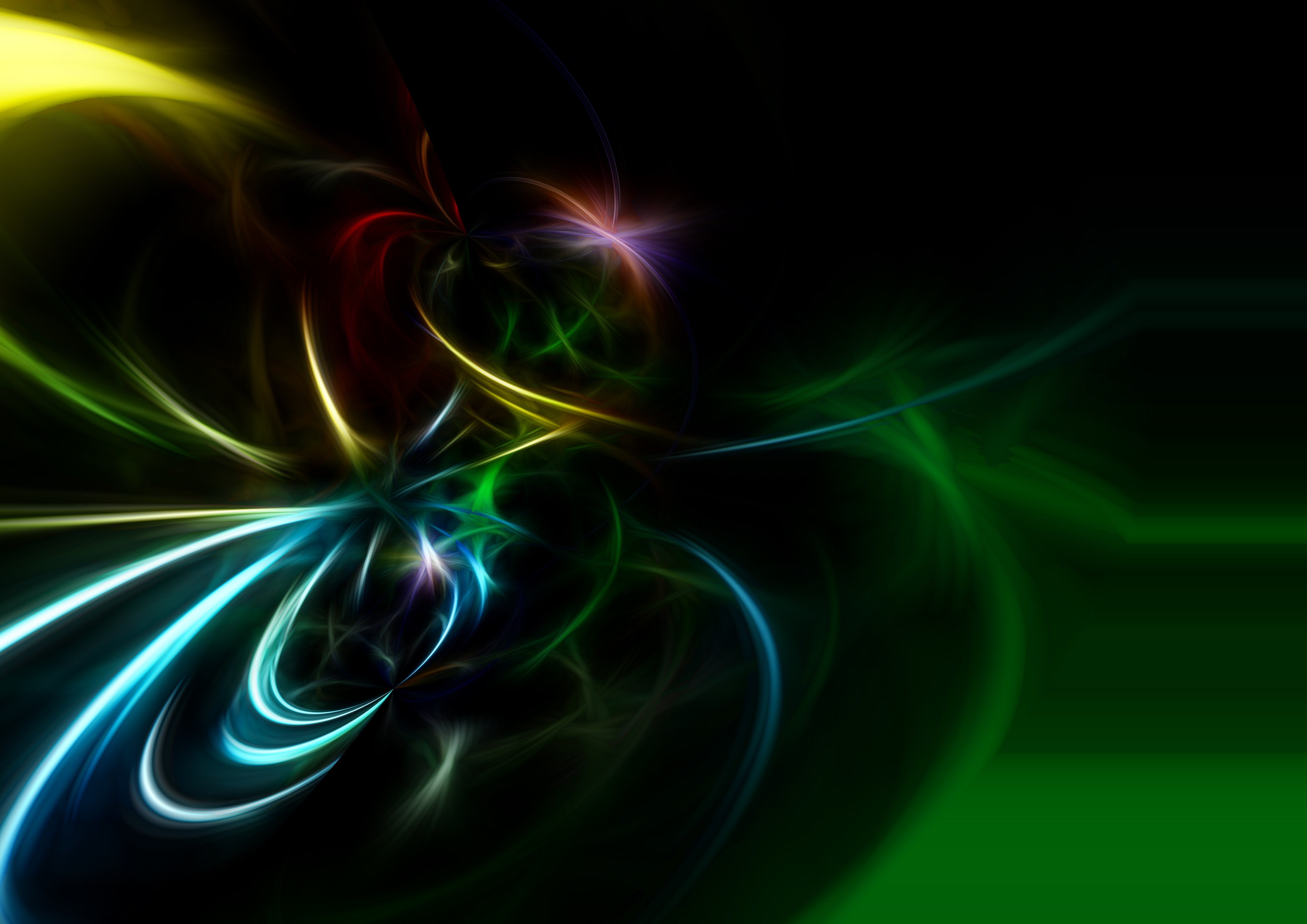 Background with neon rainbow swirl free image download