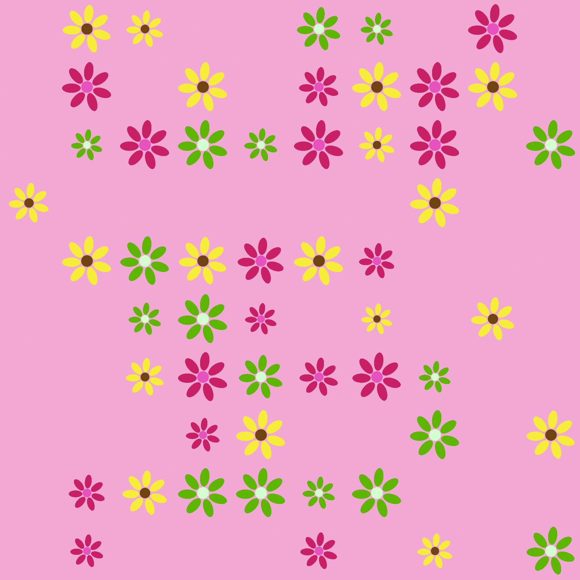 Pink wallpaper with flower pattern free image download