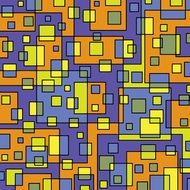 background with colourful squares