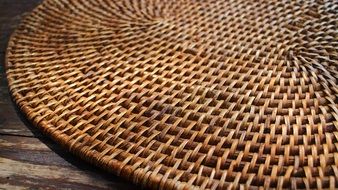 Table Mat Bamboo Desk Surface