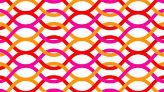 orange, red and pink wallpaper waves