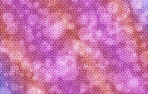 pink-orange background with patterns