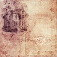 Scrapbook Texture Letter Old