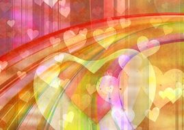 Heart Background Wallpaper Many