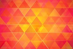 background of red triangles