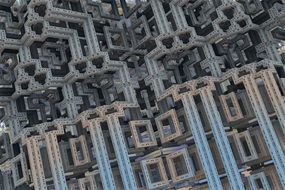 Menger 3D Background Render