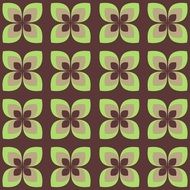Flowers Floral Abstract 1970S