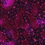 retro purple wallpaper with flowers